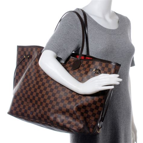 buy vintage louis vuitton neverfull gm damier ebene|louis vuitton damier neverfull price.